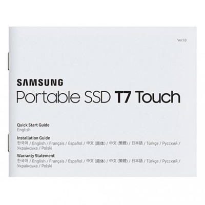 Samsung T7 Touch 2 TB Silver (MU-PC2T0S/WW)
