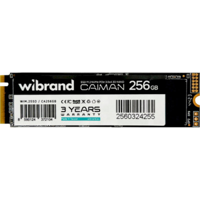 Wibrand Caiman 256GB M.2 NVMe (WIM.2SSD/CA256GB)