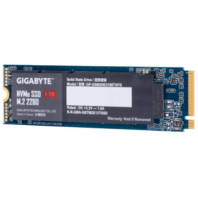 GIGABYTE M.2 PCIe 1 TB M.2 NVMe (GP-GSM2NE3100TNTD)