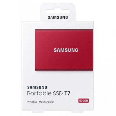 Samsung T7 500 GB Red (MU-PC500R/WW)