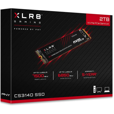 SSD M.2 2Tb PNY XLR8 CS3140 M280CS3140-2TB-RB