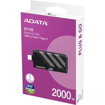 ADATA SC735 2 TB Gray (SC735-2000G-CCBK/GY)