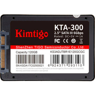 Kimtigo KTA-300 120 GB (KS3AGJTBR1E120GCGC)