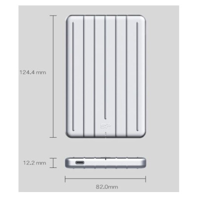 Silicon Power Bolt B75 256 GB Silver (SP256GBPSDB75SCS)