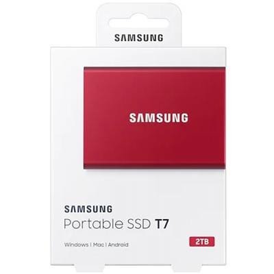 Samsung T7 2 TB Red (MU-PC2T0R/WW)
