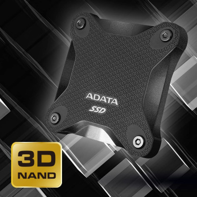 ADATA SSD Portable 240Gb SD600Q USB 3.1 (3D NAND) (ASD600Q-240GU31-CBK)