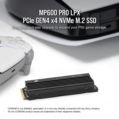 Corsair MP600 PRO LPX CSSD-F1000GBMP600PLP