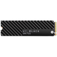 WD Black SN750 NVME SSD 2 TB With Heatsink WDS200T3XHC
