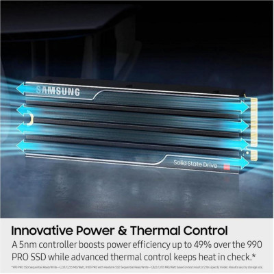 Samsung 9100 PRO 4 TB with Heatsink (MZ-VAP4T0CW)
