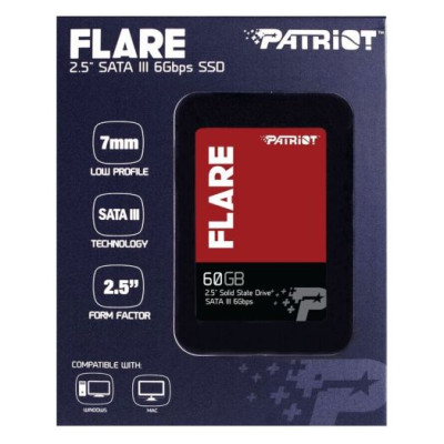 PATRIOT Flare 60 GB (PFL60GS25SSDR)