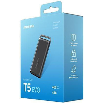 Samsung T5 EVO 4 TB Black (MU-PH4T0S)