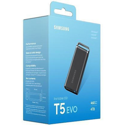 Samsung T5 EVO 4 TB Black (MU-PH4T0S)