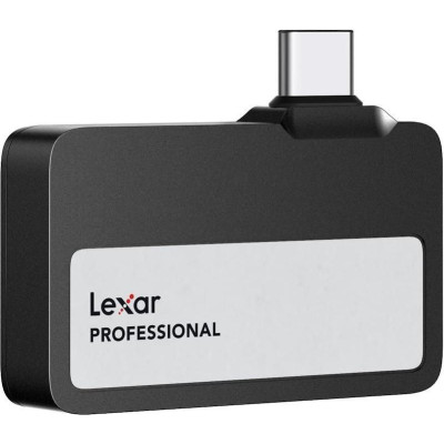 Lexar SL400 Professional Go Portable with Hub 1 TB Black (LSL400S001T-RNBNG)