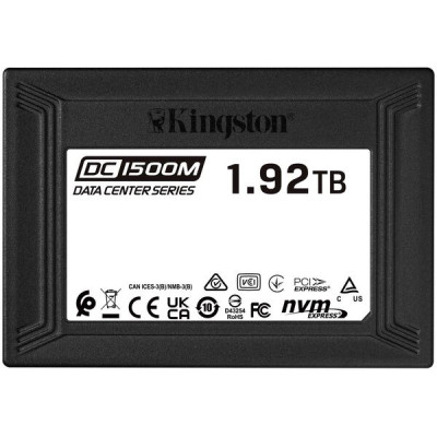 SSD U.2 NVMe Kingston DC1500M 1920GB Enterprise SEDC1500M/1920G