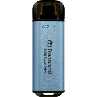 Transcend 512GB USB 3.1 Gen 2 Type-C ESD300 Blue (TS512GESD300C)