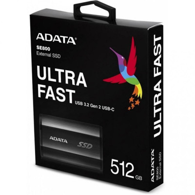 ADATA SE800 512 GB Black (ASE800-512GU32G2-CBK)