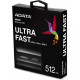 ADATA SE800 512 GB Black (ASE800-512GU32G2-CBK)