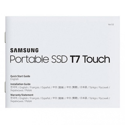 Samsung T7 Touch 1TB Silver (MU-PC1T0S/WW)