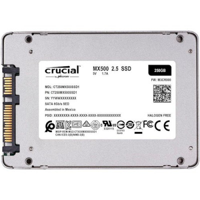Crucial MX500 2.5 250 GB (CT250MX500SSD1)