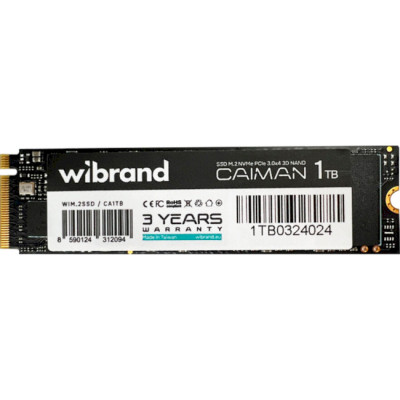Wibrand Caiman 1TB M.2 NVMe (WIM.2SSD/CA1TB)