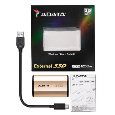 ADATA SE730H Gold 256 GB (ASE730H-256GU31-CGD)