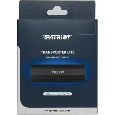 PATRIOT Transporter Lite 1 TB Black (PTPL1TBPECB)