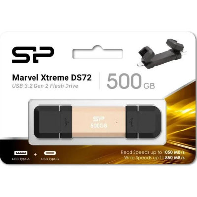 Silicon Power DS72 Gold 500GB (SP500GBUC3S72VPG)