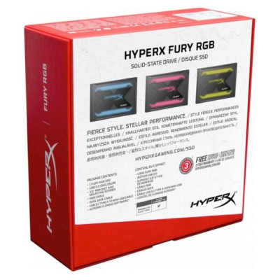 Kingston HyperX Fury RGB SSD Bundle 480 GB (SHFR200B/480G)