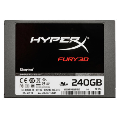 Kingston HyperX Fury 3D 240 GB (KC-S44240-6F)