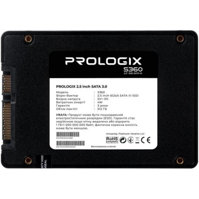 Prologix S360 512 GB (PRO512GS360)