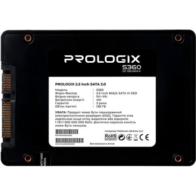 Prologix S360 128 GB (PRO128GS360)