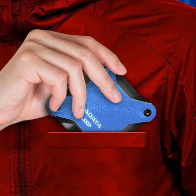ADATA SSD Portable 240Gb SD600Q USB 3.1 (3D NAND) (ASD600Q-240GU31-CBL)