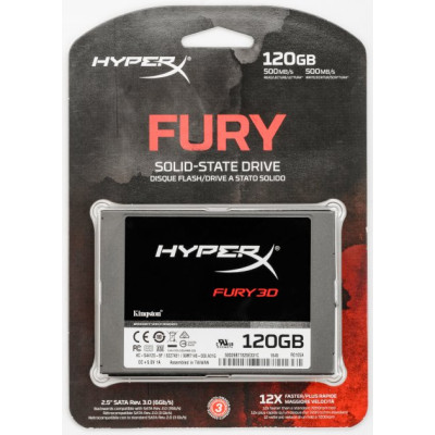 HyperX Fury 3D 120 GB (KC-S44120-6F)