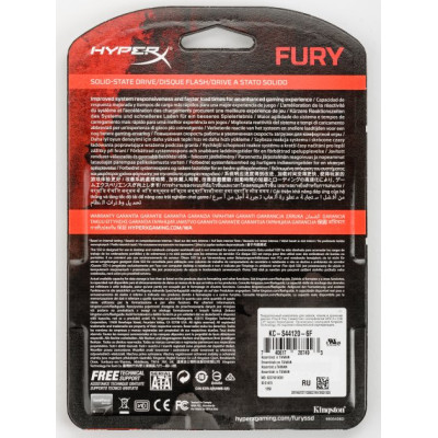 HyperX Fury 3D 120 GB (KC-S44120-6F)