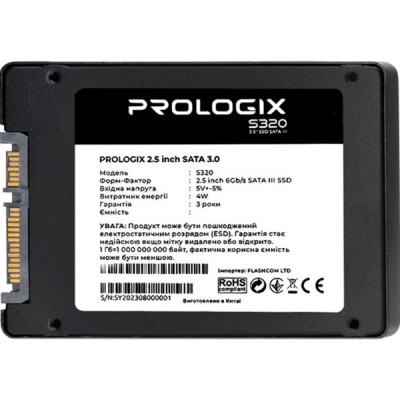 Prologix S320 480 GB (PRO480GS320)