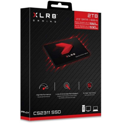 PNY XLR8 CS2311 2TB 2.5” (SSD7CS2311-2TB-RB)