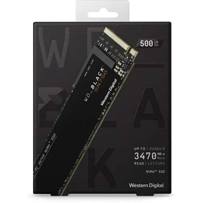 WD 500GB Black SN750 NVMe M.2 Internal SSD (WDBRPG5000ANC-WRSN)