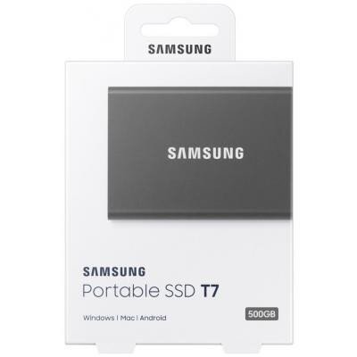 Samsung T7 500 GB Titan Gray (MU-PC500T/WW)