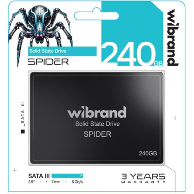 Wibrand Spider 240GB 2.5 (WI2.5SSD/SP240GBST)