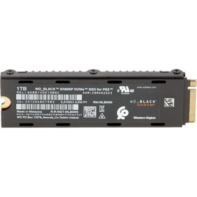 WD Black SN850P PS5 1 TB (WDBBYV0010BNC)