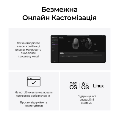 Keychron M6S Wireless/Bluetooth/USB White (M6S-B72)