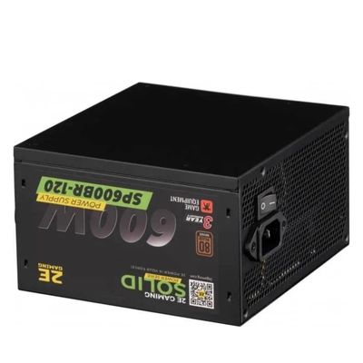 2E Gaming Solid Power 600W (2E-SP600BR-120)