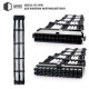 QUBE 1*24P MB, 2*4+4P CPU,2*6+2P VGA Black-White