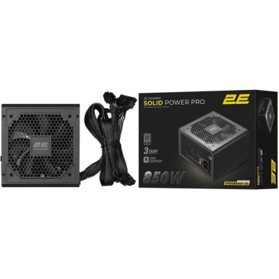 2E GAMING Solid Power Pro 850W (2E-SP850BRSMII-120)
