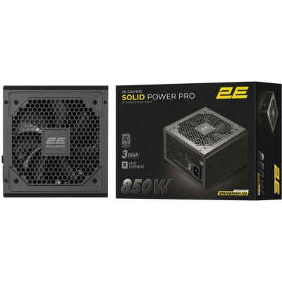 2E GAMING Solid Power Pro 850W (2E-SP850BRSMII-120)