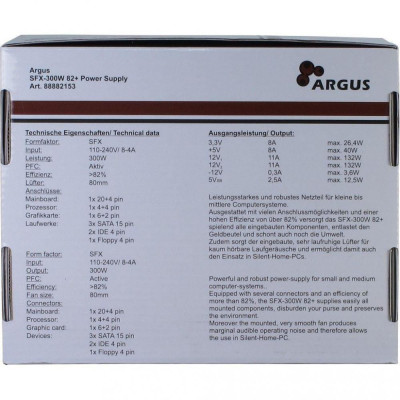 Inter-Tech Argus SFX-300W 82+ (88882153)