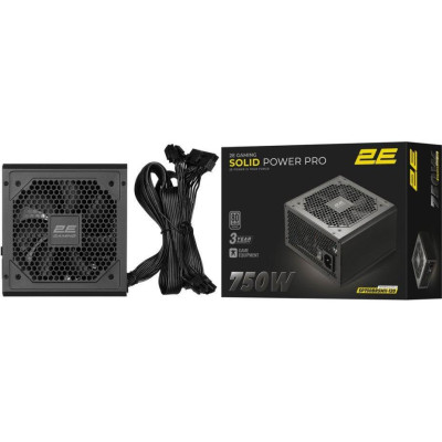 2E GAMING Solid Power Pro 750W (2E-SP750BRSMII-120)