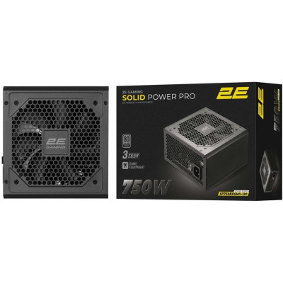 2E GAMING Solid Power Pro 750W (2E-SP750BRSMII-120)