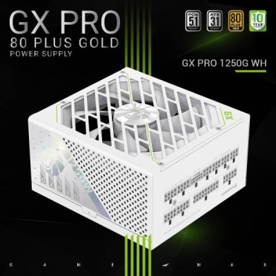 GameMax GX PRO 1250G WH