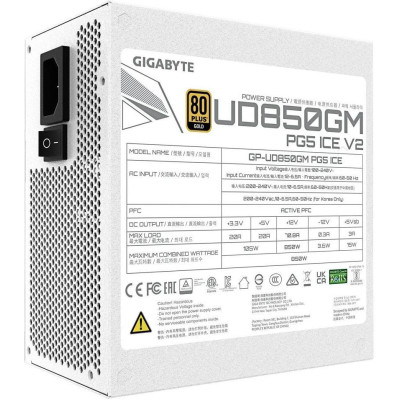 GIGABYTE UD850GM PG5 V2 ICE (GP-UD850GM PG5 ICE)
